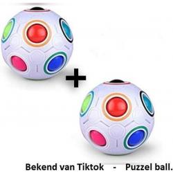 2 Stuks - Happy Trendz®  - Fidget Bal Puzzel | Speelgoed | Rage | Puzzel Ball | Stress Bal | Friemel Puzzel Bal | Nieuw Model Fidget | Fidget Puzzle Ball